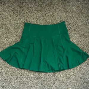 Vitality Green Athletic Skort